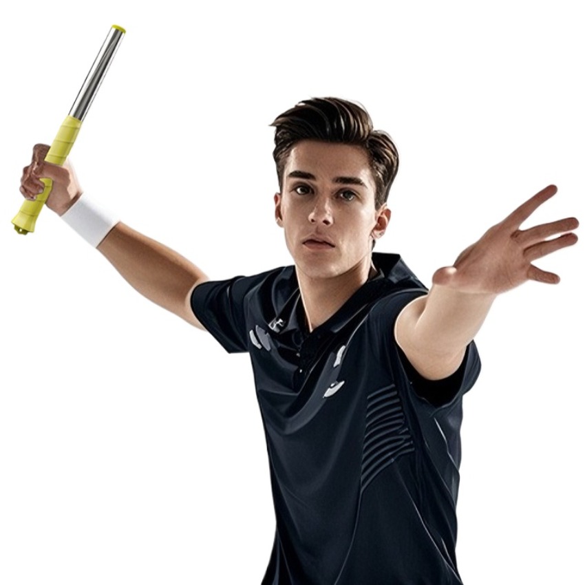 Badminton Forehand Backhand - 高性能バドミントンスイング矯正器 1個入り ボールフォワード＆バックハンドウィップトレーニング補助具 フォアハンド＆バックハンドトレーニング補助具