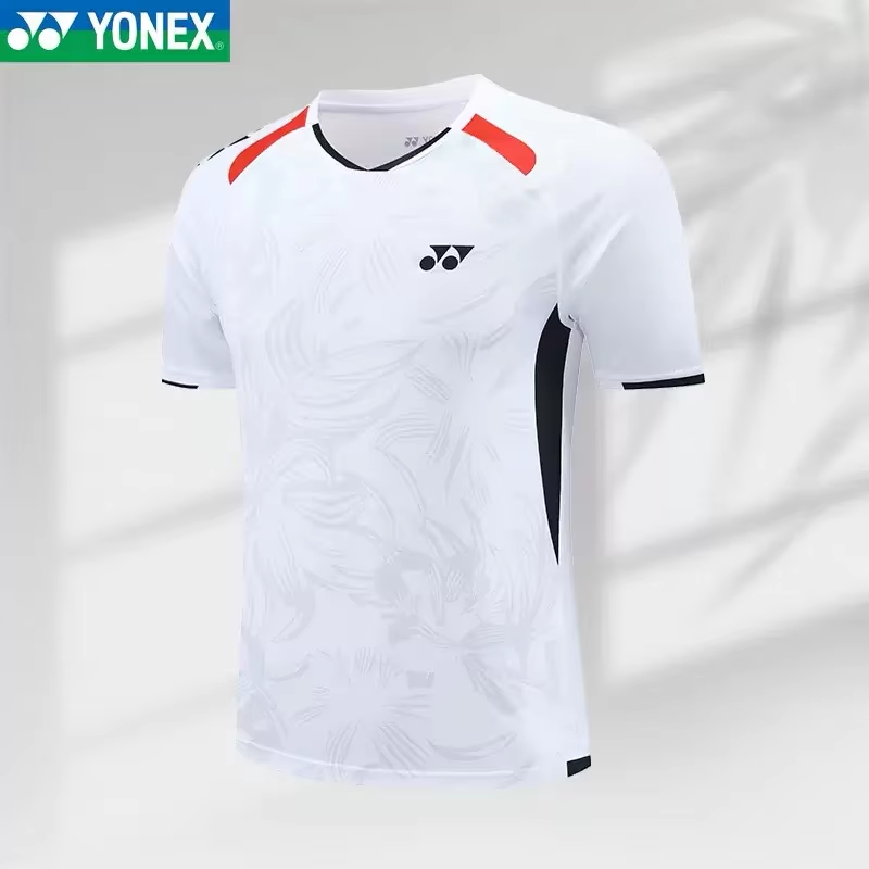 Badminton Vs Tennis - ヨネックス バドミントンスーツ テニス 速乾トップス 半袖Tシャツ 吸汗消臭