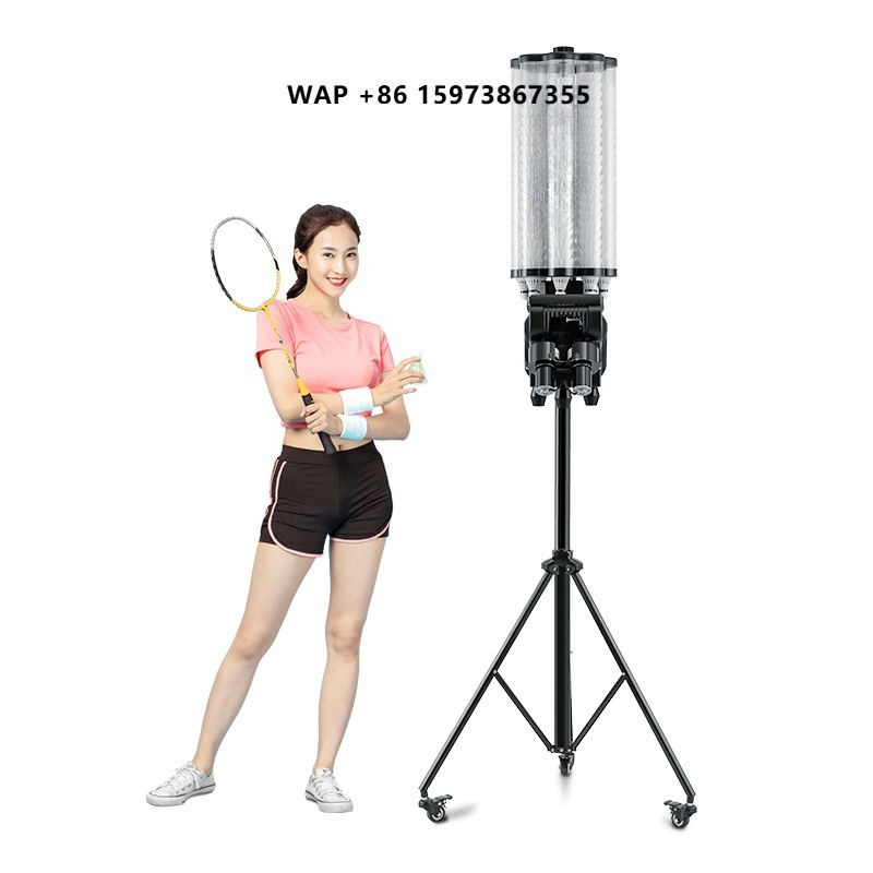 Badminton Shuttlecock - スマートバドミントンシューティングマシン高速サーブSiboasiバドミントンシャトルコックマシン練習用