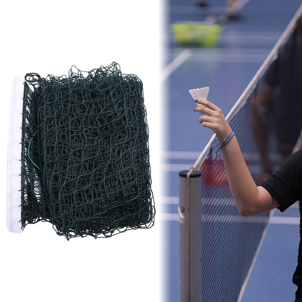 Badminton Shuttlecock - 6.1m×0.76m 標準メッシュエクササイズバレーボールバドミントンネットシャトルコックテニスネット