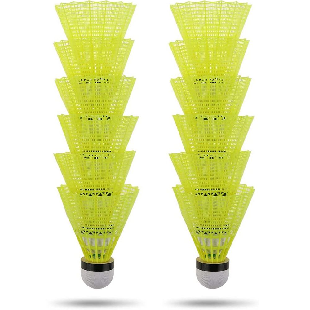 優れた安定性を備えたナイロンバドミントンシャトルコック、屋内 - Badminton Event のレビューと価格