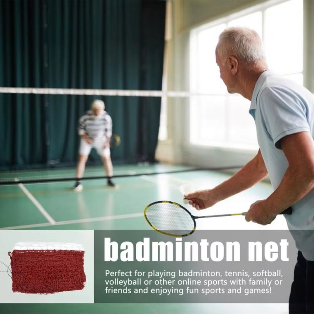 折りたたみ式の標準バドミントンネット,簡単な取り付けのテニス - Badminton Vs Tennis のレビューと価格