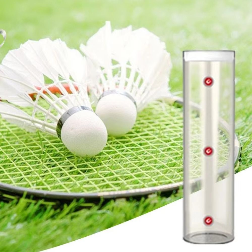 磁気チューブバドミントンシリンダーシャトルコック収納チューブ - Badminton Shuttlecock のレビューと価格
