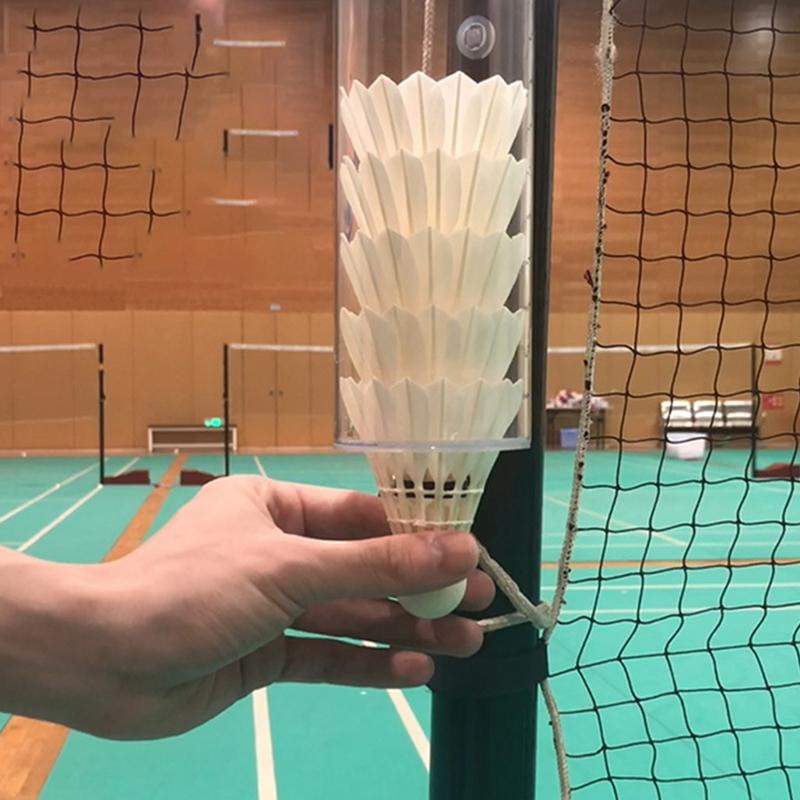 屋内および屋外のバドミントン、ボールホルダー、磁気機器用のs - Badminton Shuttlecock のレビューと価格