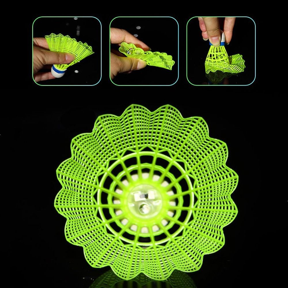 ライトアップ LED バドミントン光る照明ボール発光バドミン - Badminton Event のレビューと価格